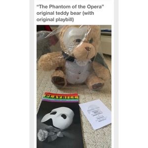 The phantom of the opera teddy
